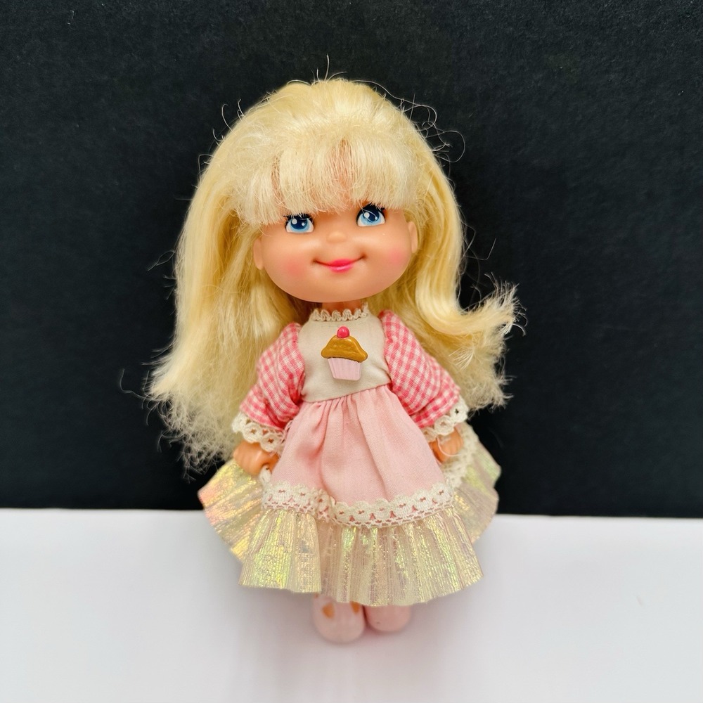 Mattel 1988 CHERRY MERRY MUFFIN Doll 6" Toy Vintage 80s